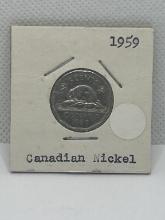 1959 Canadian Nickel
