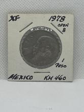 1978 Mexico Un Peso Coin
