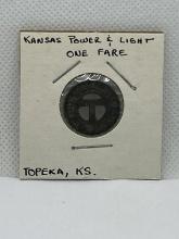 Kansas Power & Light Fare Token