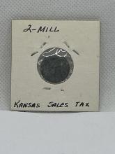 Kansas 2 Mill Sales Tax Token