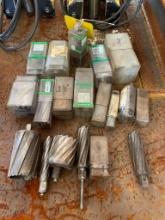 LOT OF ANNULAR CUTTERS