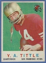 Nice 1959 Topps #130 Y.A. Tittle San Francisco 49ers