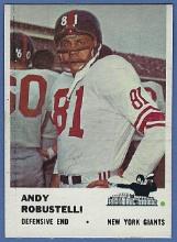 1961 Fleer #75 Andy Robustelli New York Giants