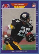 High Grade 1989 Pro Set #354 Ron Woodson RC Pittsburgh Steelers