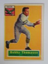 1956 TOPPS FOOTBALL #100 BOBBY THOMASON PHILADELPHIA EAGLES SHARP NICE EYE APPEAL