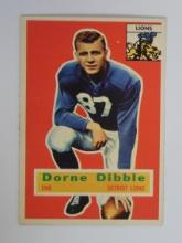 1956 TOPPS FOOTBALL #32 DORNE DIBBLE DETROIT LIONS SHARP NICE EYE APPEAL