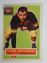 1956 TOPPS FOOTBALL #3 FRANK VARRICHIONE PITTSBURGH STEELERS VERY NICE