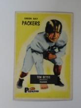1955 BOWMAN FOOTBALL #90 TOM BETTIS ROOKIE CARD GREEN BAY PACKERS