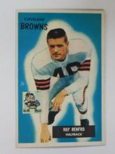 1955 BOWMAN FOOTBALL #153 RAY RENFRO CLEVELAND BROWNS VINTAGE NICE EYE APPEAL