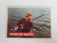 1956 TOPPS DAVEY CROCKETT SERIES 2 #27A JAWS OF DEATH