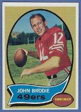 1970 Topps #130 John Brodie San Francisco 49ers