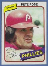 Sharp 1980 Topps #540 Pete Rose Philadelphia Phillies
