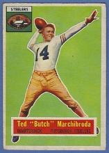 1956 Topps #51 Ted Marchibroda Pittsburgh Steelers