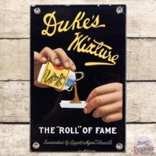 Duke's Tobacco Mixture The "Roll" of Fame SS Porcelain Sign