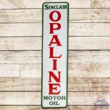 Sinclair Opaline Motor Oil Self-Framed SS Porcelain Sign