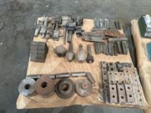 Pallet of Jaws, Centers, Tool Holders, Lathe cutters