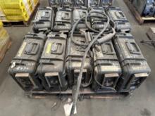 Lot of 10 Miller Heavy Duty ArcReach Welding Suitcase. See photo.