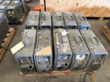 Lot of 10 Miller Heavy Duty ArcReach Welding Suitcase. See photo.