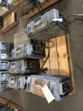 Lot of 6 Miller Heavy Duty ArcReach Welding Suitcase. See photo.