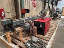 12' x 12' Prestin Eastin Welding Manipulator on X base, new 2013 S/N TCP-56-96-66, Asset #1200000018