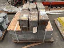 Pallet of ESAB Atom Arc 9018 Welding Electrodes, Dia: 3/16, Part No: 255063117. See photo.