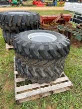 New Titan 15x19.5 Tractor Tires