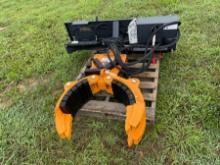 Landhonor Skid Steer Pole/Log Grapple