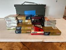 Approx. 17 Boxes of 10 Ga Shotgun Shells in Metal Ammo Can