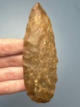 4 1/4" Jasper Blade, Found in Berks Co., PA, Nice Example