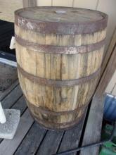 53 gallon Whiskey Barrel