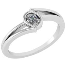 CERTIFIED 0.7 CTW E/SI2 ROUND (LAB GROWN Certified DIAMOND SOLITAIRE RING ) IN 14K YELLOW GOLD