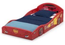 Disney/Pixar Cars Lightning McQueen Plastic Sleep and Play Toddler Bed