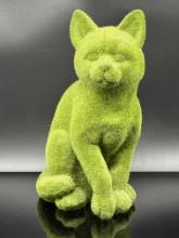 Barbara King Sulptured Faux Moss Cat