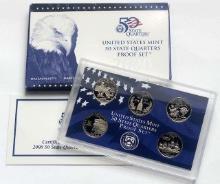 2000 U.S. Mint 50 State Quarters Proof Set (5-coins)