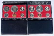 (2) 1975 United States Mint Proof Sets (12-coins)
