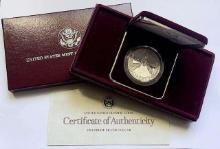 1988 U.S. Mint Olympics Commemorative Proof Silver Dollar