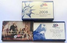 (3) 2008 United States Mint Proof Sets (23-coins)