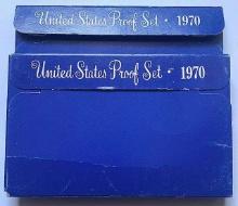(2) 1970 United States Mint Proof Sets (10-coins)