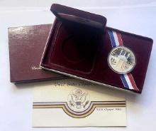 1992 U.S. Mint World Cup Commemorative UNC Silver Dollar