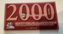 2000 US MINT SILVER UNCIRCULATED COIN - DENVER SET