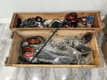 Lot of working tool, spare parts and utilities