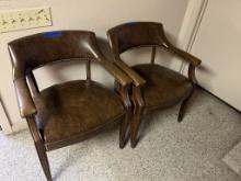2 Piece Leather Chairs