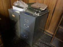 2 Piece 2-drawer Filing Cabinets