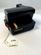Polaroid OneStep 600 Camera Used with Flash Bar