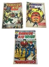 3- Rawhide Kid Comic Books, nos. 37, 69, 99