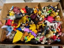 Toys, box full w/ misc action figs