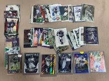 Randy Moss 65 card lot including # ed cards Vikings Raiders Patriots
