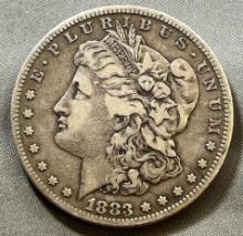 1883-S Morgan Silver Dollar, 90% silver