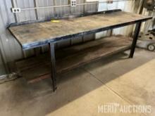 29in. x 8ft. x 32in work bench