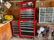 Craftsman rolling toolbox with (6) drawer Husky side box